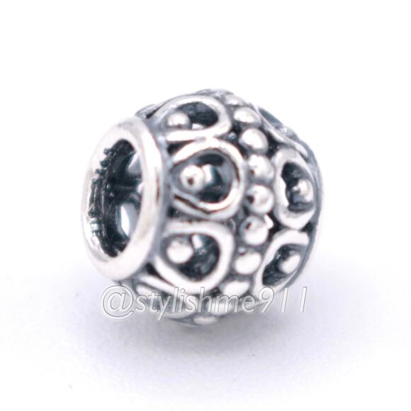 Authentic Pandora A CLOUD'S SILVER LINING Charm - 790458 - Picture 8 of 10